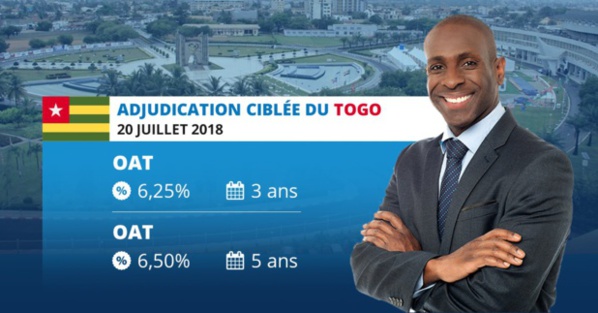 Emission simultanée par adjudications ciblée : 55 milliards de FCFA dans les coffres du trésor togolais