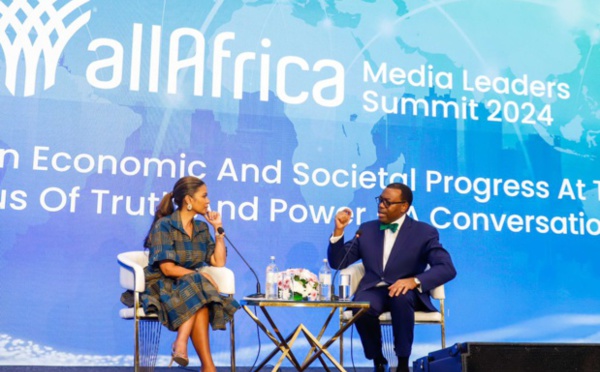 Sommet des dirigeants des médias d'Afrique : Le président de la Bad félicite le fondateur de « All Africa Media », Amadou Mahtar Ba